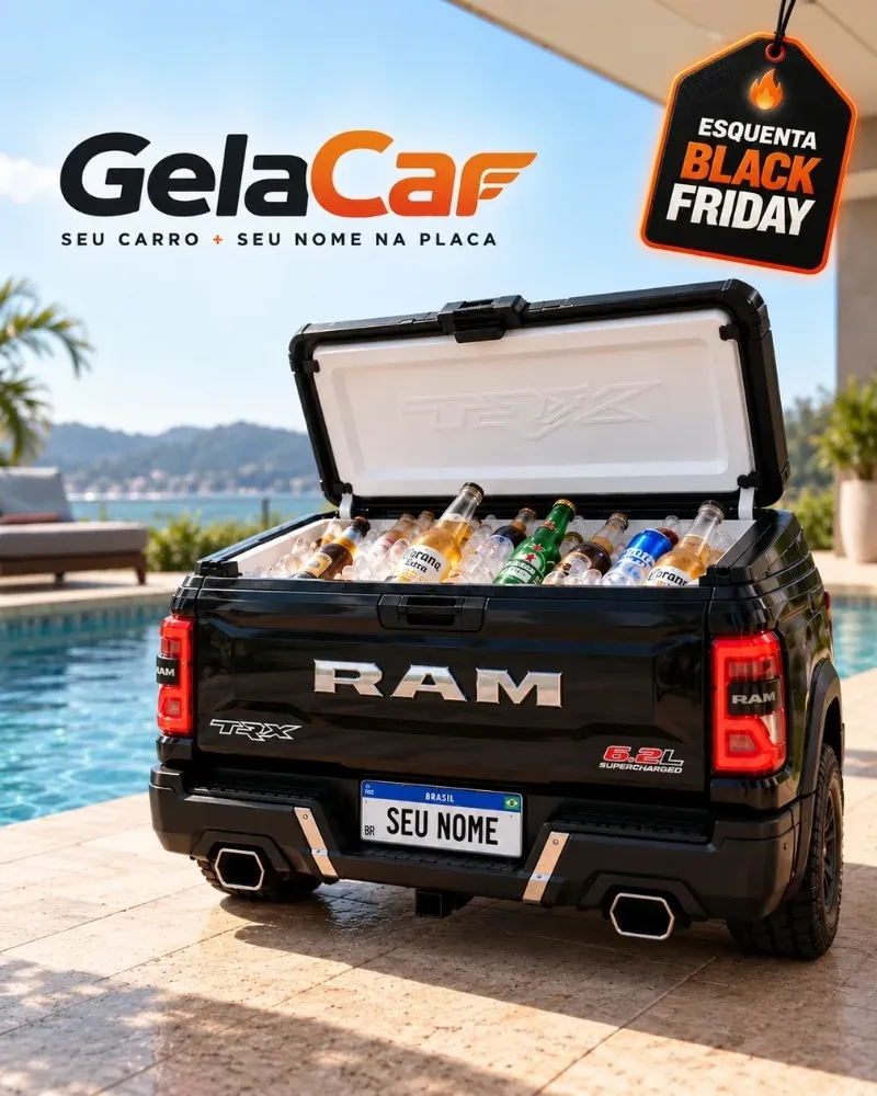 GelaCar – Cooler dos Apaixonados por Carros & Churrasco