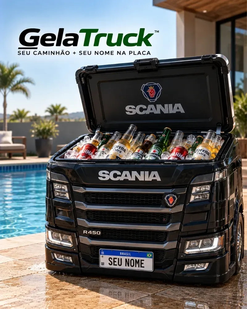 GelaTruck™ – O Cooler dos Apaixonados por Caminhão